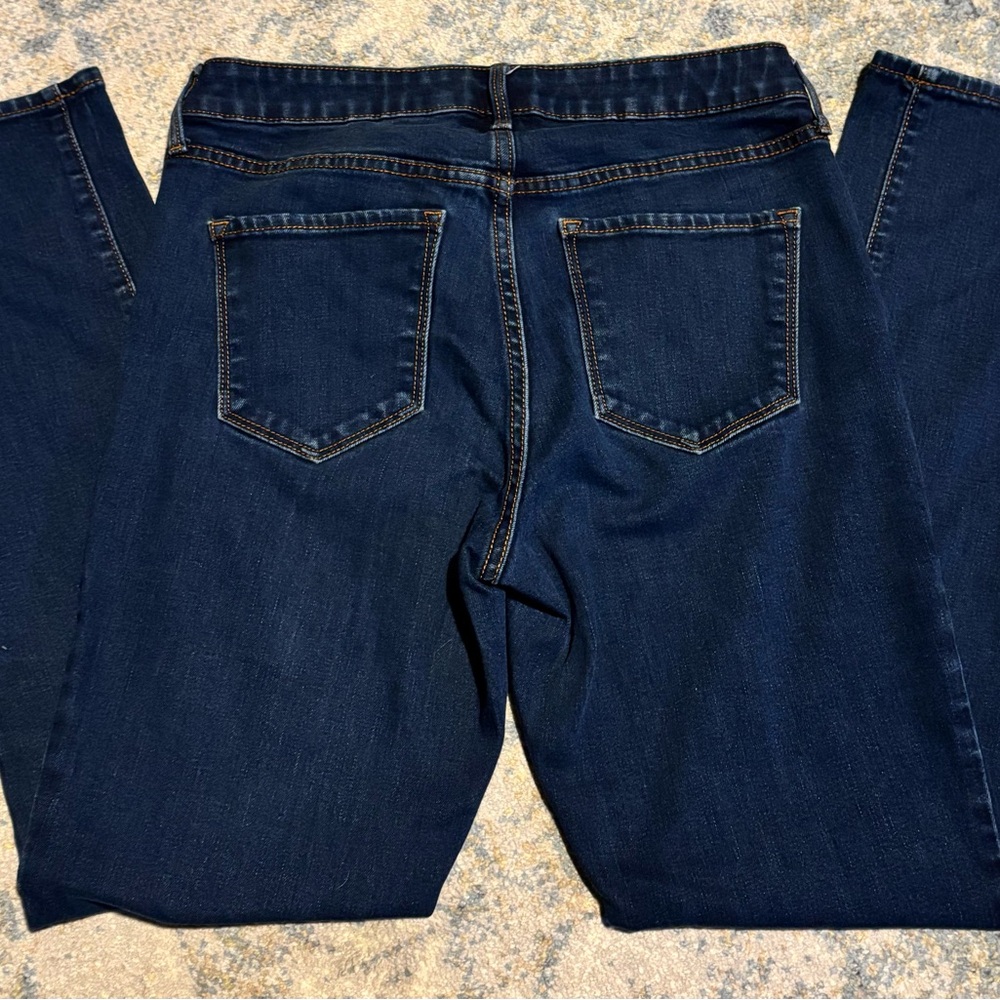 Old Navy Dark Blue Women's Straight Leg Jeans
